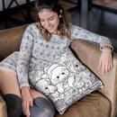 Christmas Cuties 10 Throw Pillow By Jenny Newland - All About Vibe
