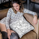 Christmas Cuties 11 Throw Pillow By Jenny Newland - All About Vibe