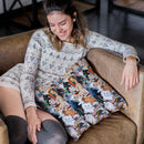 Cat Tower Throw Pillow By Jenny Newland - All About Vibe