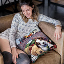 Choo, Choo, Chooed Out Throw Pillow By Jenny Newland - All About Vibe