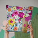 Sunshine Daydream Throw Pillow By Carrie Schmitt - All About Vibe