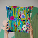 Verdant Throw Pillow By Carrie Schmitt - All About Vibe