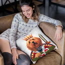 King Of Hearts Throw Pillow By Howie Green - All About Vibe