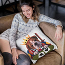 King Of Spades Throw Pillow By Jenny Newland - All About Vibe