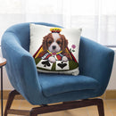 Queen Of Spades Throw Pillow By Jenny Newland - All About Vibe