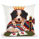 King Of Diamonds Throw Pillow By Jenny Newland - All About Vibe