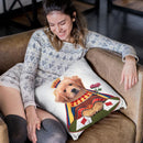 Queen Of Diamonds Throw Pillow By Jenny Newland - All About Vibe