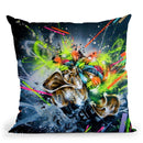 Climb Throw Pillow By Taka Sudo - All About Vibe