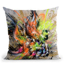 Golden Throw Pillow By Taka Sudo - All About Vibe