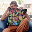 Where The Night Falls Throw Pillow By Taka Sudo - All About Vibe
