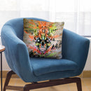 Globalized Folklore Throw Pillow By Taka Sudo - All About Vibe