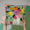 Fiesta Throw Pillow By Carrie Schmitt - All About Vibe