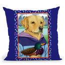 Lab Duck Throw Pillow By Tomoyo Pitcher - All About Vibe