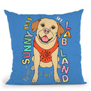 Labrador Graphic Style Throw Pillow By Tomoyo Pitcher - All About Vibe