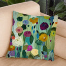 Soul Blossoms Throw Pillow By Carrie Schmitt - All About Vibe