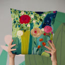 Surround Yourself With Beauty Throw Pillow By Carrie Schmitt - All About Vibe