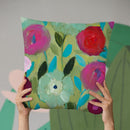 Peace Throw Pillow By Carrie Schmitt - All About Vibe