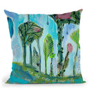 Surrender To The River Of Your Life Throw Pillow By Carrie Schmitt - All About Vibe