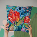Drishti Throw Pillow By Carrie Schmitt - All About Vibe