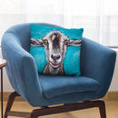 Goat Gizmo Throw Pillow By Hippie Hound Studios - All About Vibe