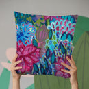 Karma Throw Pillow By Carrie Schmitt - All About Vibe