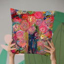 Schmitt Release Throw Pillow By Carrie Schmitt - All About Vibe