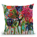 Flower Demo Throw Pillow By Carrie Schmitt - All About Vibe