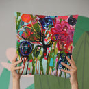 Flower Demo Throw Pillow By Carrie Schmitt - All About Vibe