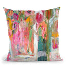 Pink Melody Throw Pillow By Carrie Schmitt - All About Vibe