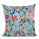On Not In Throw Pillow By Carrie Schmitt - All About Vibe