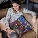 Death Throw Pillow By Chris Dyer - All About Vibe