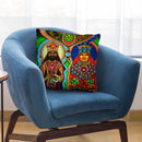 King N Queen Throw Pillow By Chris Dyer - All About Vibe