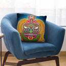 Moksha Master Throw Pillow By Chris Dyer - All About Vibe