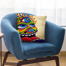One God Throw Pillow By Chris Dyer - All About Vibe