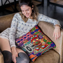 Ugly But Happy Throw Pillow By Chris Dyer - All About Vibe