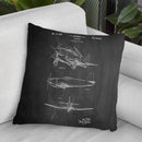 Airplane 1947 Throw Pillow By Cole Borders - All About Vibe