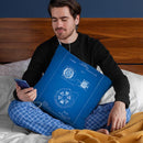 Alternating Motor B Throw Pillow By Cole Borders - All About Vibe