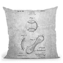 Baseball Cover A Throw Pillow By Cole Borders - All About Vibe