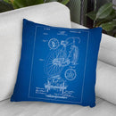 Bicycle B Throw Pillow By Cole Borders - All About Vibe