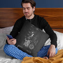 Carbureter Throw Pillow By Cole Borders - All About Vibe