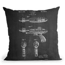 Ray Gun Throw Pillow By Cole Borders - All About Vibe