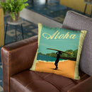 Aloha Throw Pillow By American Flat - All About Vibe