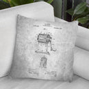 Pencilarpener Blueprint Throw Pillow By Cole Borders - All About Vibe