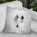 Mikey Blueprint Throw Pillow By Cole Borders - All About Vibe