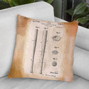 Baseball Bat 2 White Throw Pillow By Cole Borders - All About Vibe