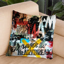 Stranger Throw Pillow By Dan Monteavaro - All About Vibe