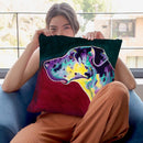 Boz Throw Pillow By Dawgart - All About Vibe