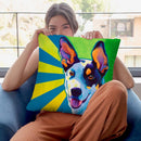 Oakey Throw Pillow By Dawgart - All About Vibe