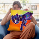 Izzy Throw Pillow By Dawgart - All About Vibe