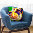 Elroy Throw Pillow By Dawgart - All About Vibe
